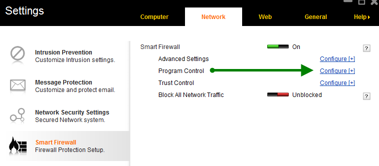 Norton Smart Firewall