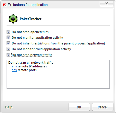 PokerTracker 4 Firewall Settings