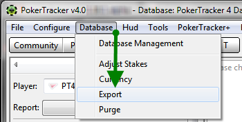 Exporting PT4 Hand Histories