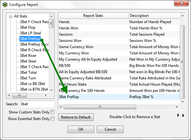 3bet PT4 Stats