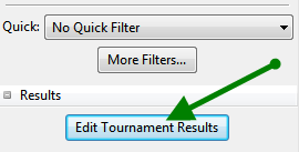 Edit Tournament Results