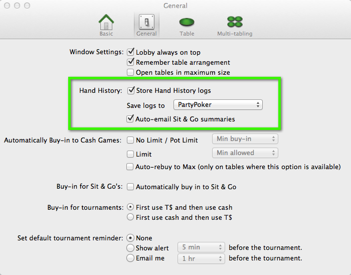 Party Poker Mac OS X PT3