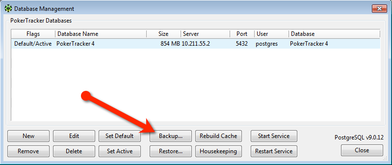 Backup PokerTracker