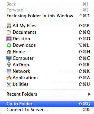 Mac OS X Finder