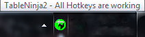 Icon showing all hotkeys are working