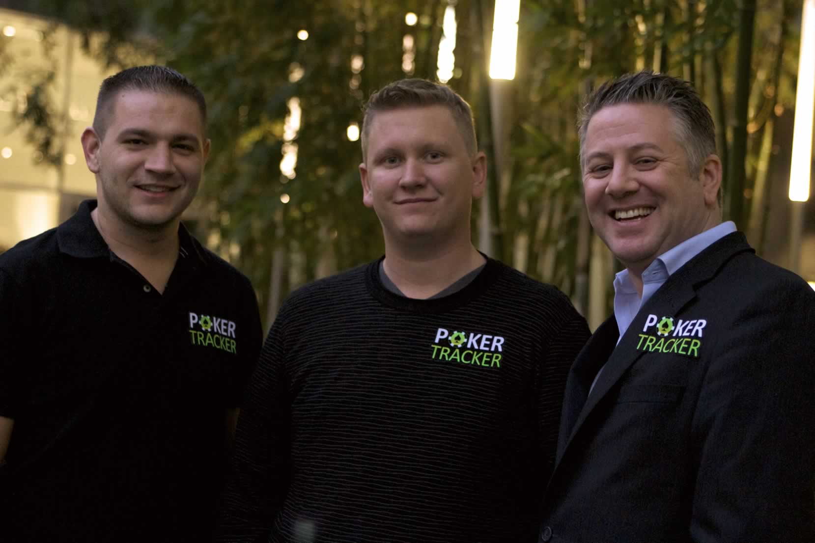 PokerTracker management team with Ben Lamb