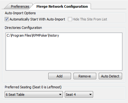 Merge Configuration