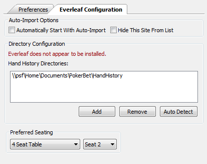 Everleaf Configuration