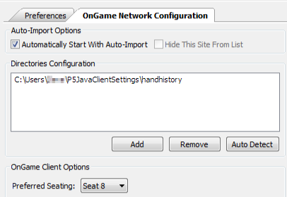 OnGame Config