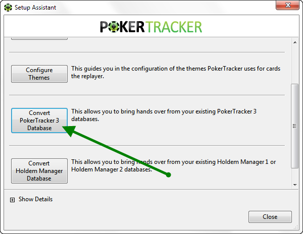 Convert A PokerTracker 3 DB Into PT4